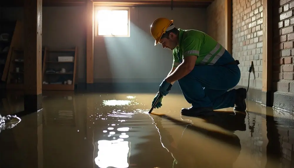 Professional water damage restoration services in Yorktown, TX
